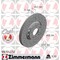 Zimmermann Brake Disc - Sport/Coated, 100124252 100124252 - alternate 1